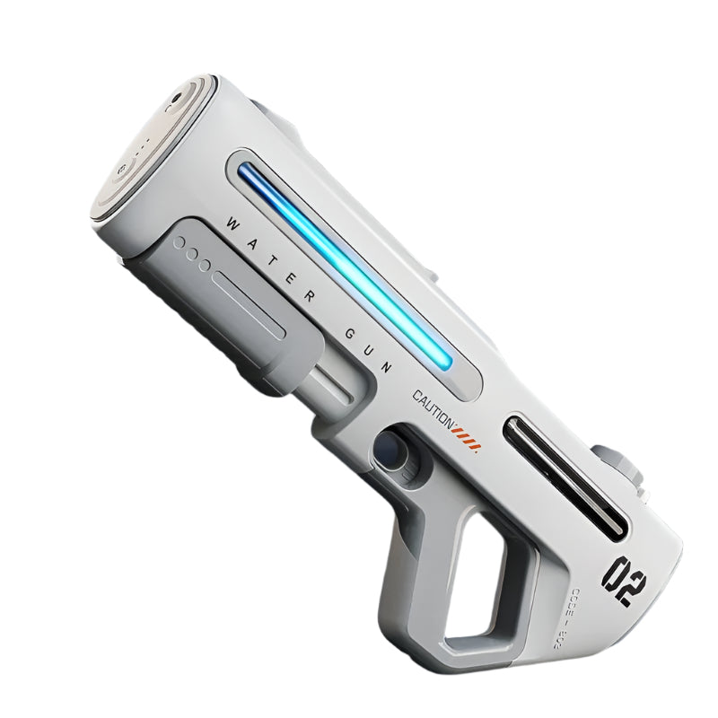Powerful Water Gun with LED - White or Grey