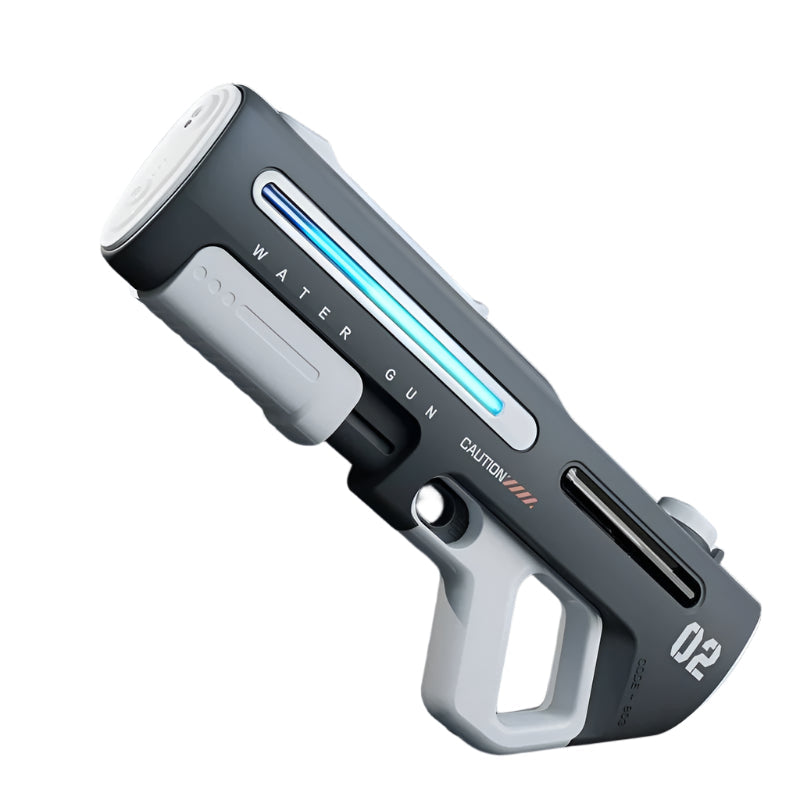 Powerful Water Gun with LED - White or Grey