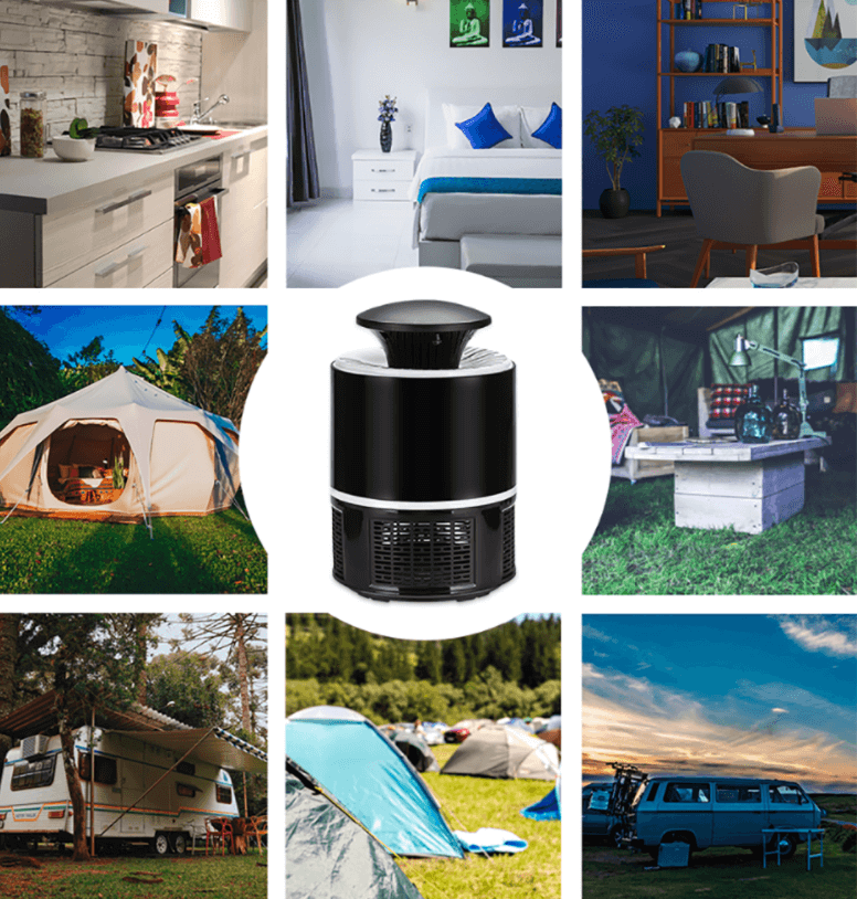 Electric Mosquito Killer Lamp | Powerful | Quiet | USB Rechargeable