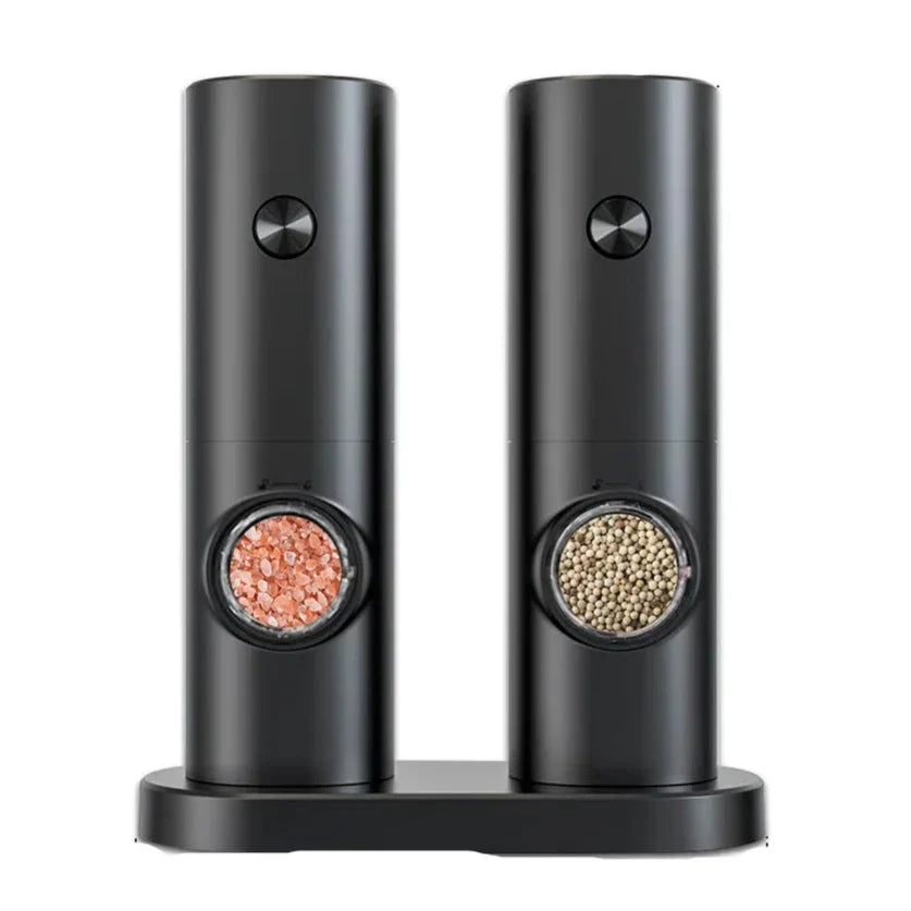 Electric Pepper and Salt Mill with LED Lighting