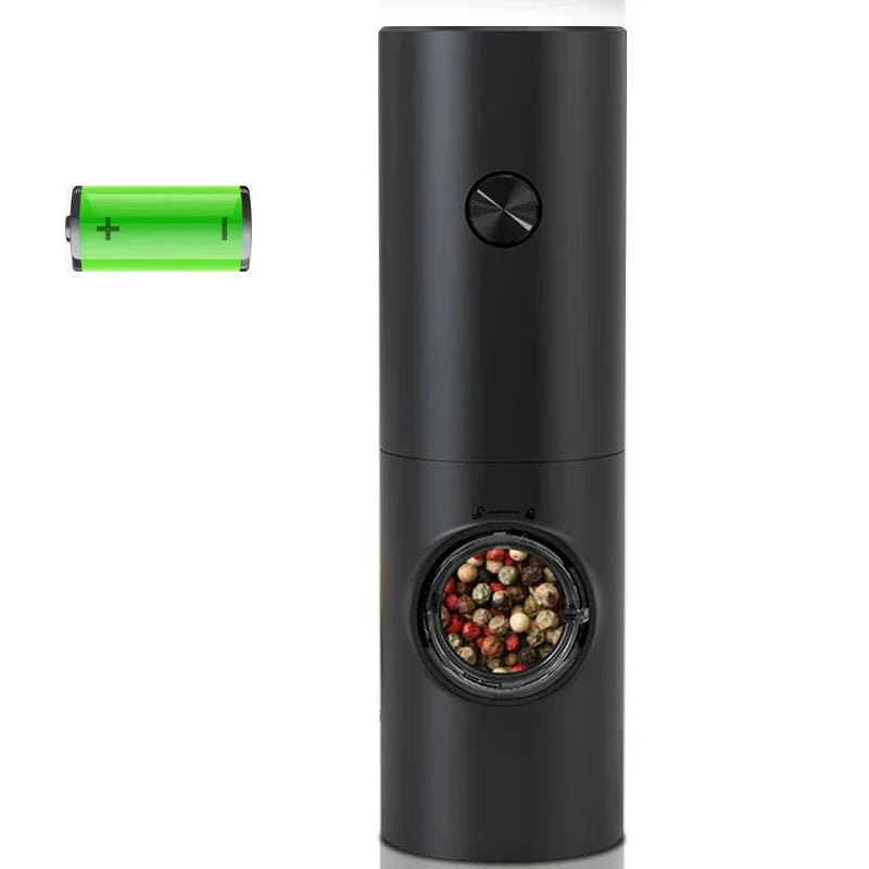 Electric Pepper and Salt Mill with LED Lighting