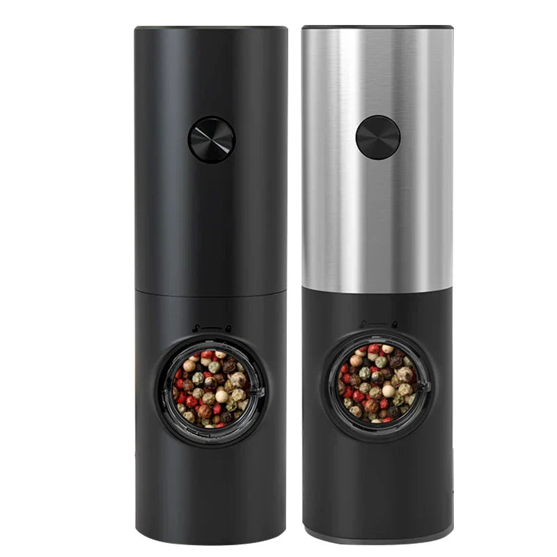 Electric Pepper and Salt Mill with LED Lighting