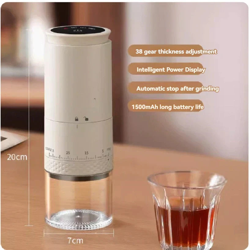Portable Electric Coffee Grinder - BeanBuddy