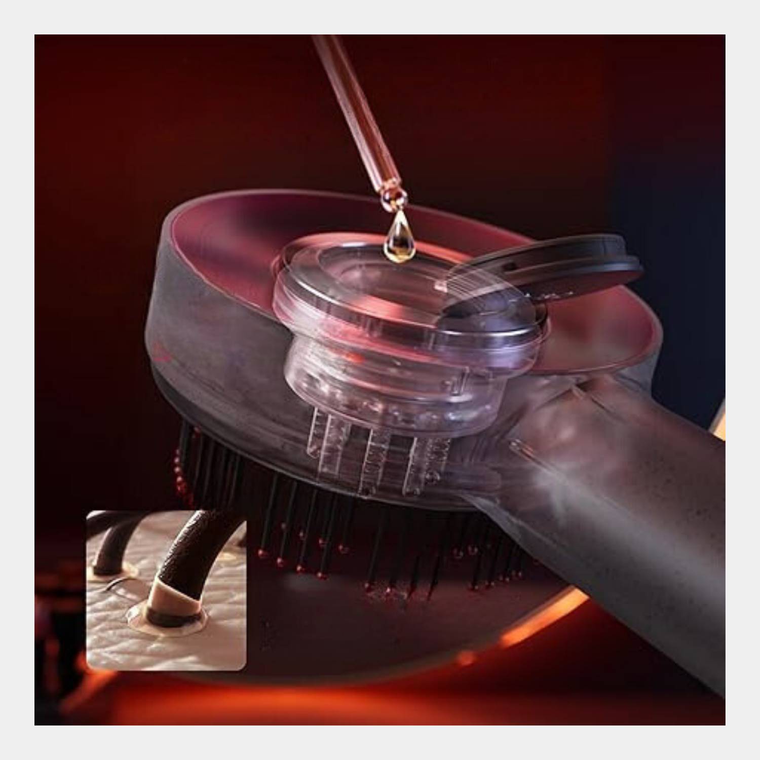 Electric Scalp Massager with LED Light Therapy - GlowScalp