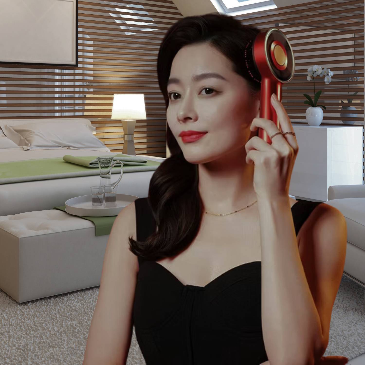 Electric Scalp Massager with LED Light Therapy - GlowScalp