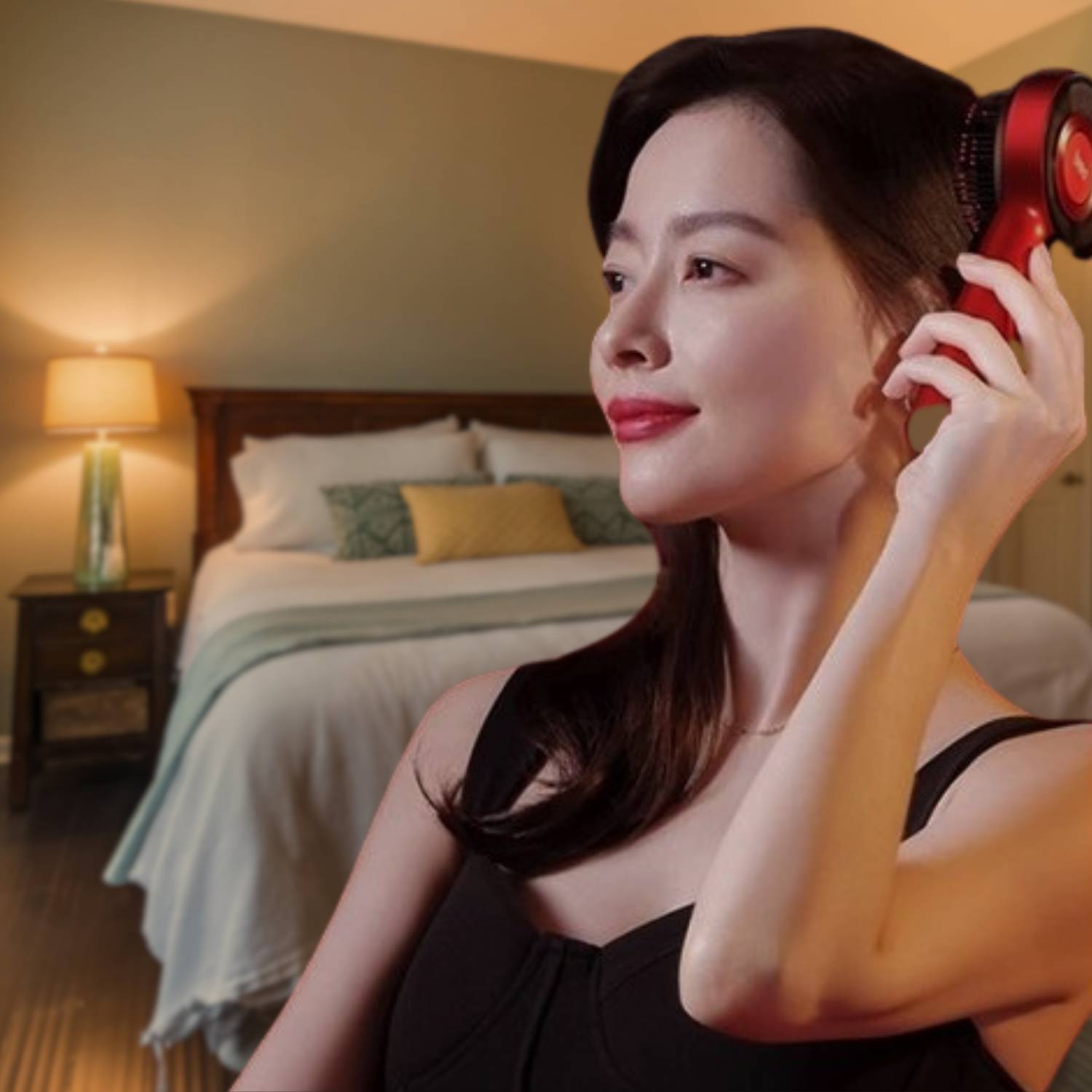 Electric Scalp Massager with LED Light Therapy - GlowScalp