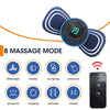 Portable Electric Mini Neck Massager with Pad & Remote Control | Smart Massager