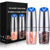 Rechargeable Electric Pepper and Salt Mill Set - GrindMaster Duo