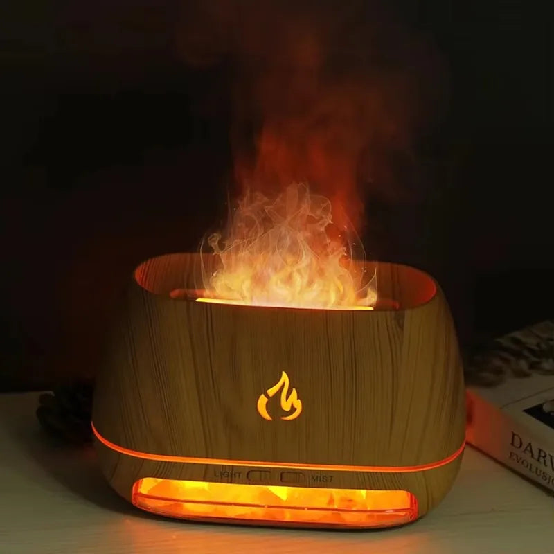 Himalayan Salt Aroma Diffuser with Mood Light – SaltSerenity