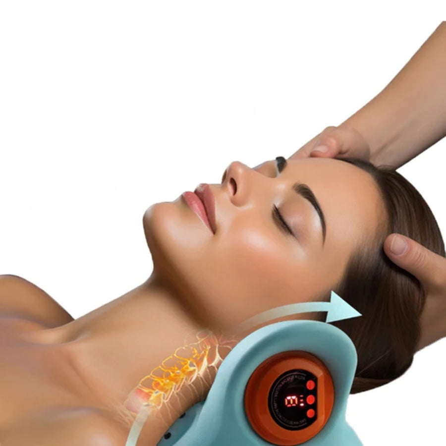 EMS Neck Massager for Pain Relief and Relaxation – RelaxNeck Pro