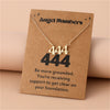 Angel Numbers Necklace in Stainless Steel – Celestia