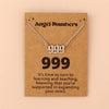 Angel Numbers Necklace in Stainless Steel – Celestia