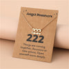 Angel Numbers Necklace in Stainless Steel – Celestia