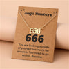 Angel Numbers Necklace in Stainless Steel – Celestia