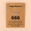 Angel Numbers Necklace in Stainless Steel – Celestia