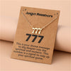 Angel Numbers Necklace in Stainless Steel – Celestia