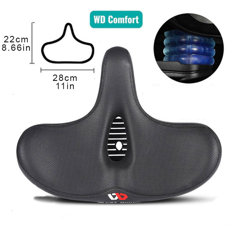 RideEase | Ergonomic Bike Saddle | Extra Wide and Breathable