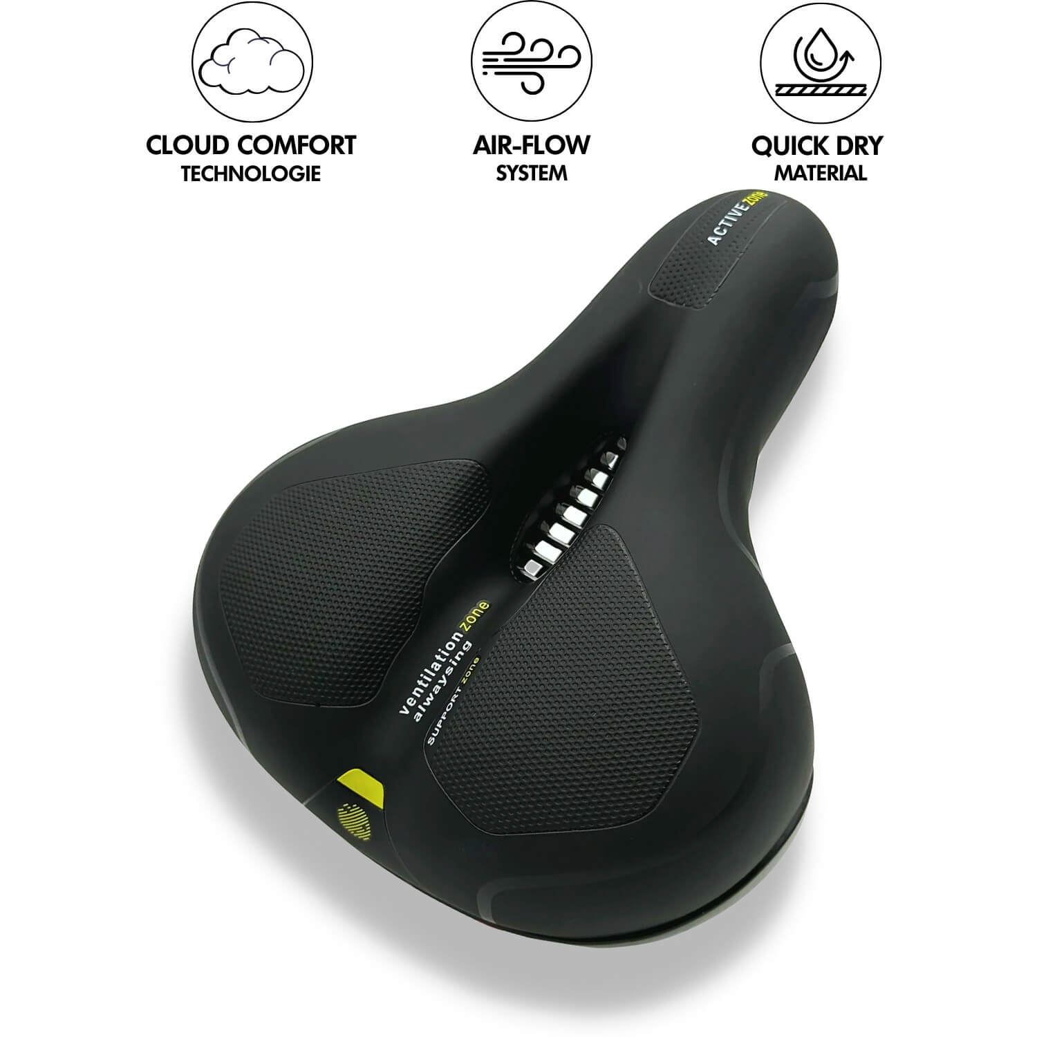 CLOUDCOMFORT PRO – Ergonomic Bicycle Saddle for Pain-Free Cycling