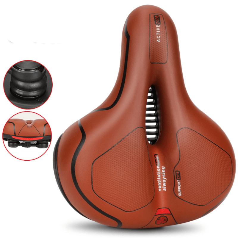 SoftRide Bike Saddle | Ergonomic & Comfortable | Back and Sit Bone