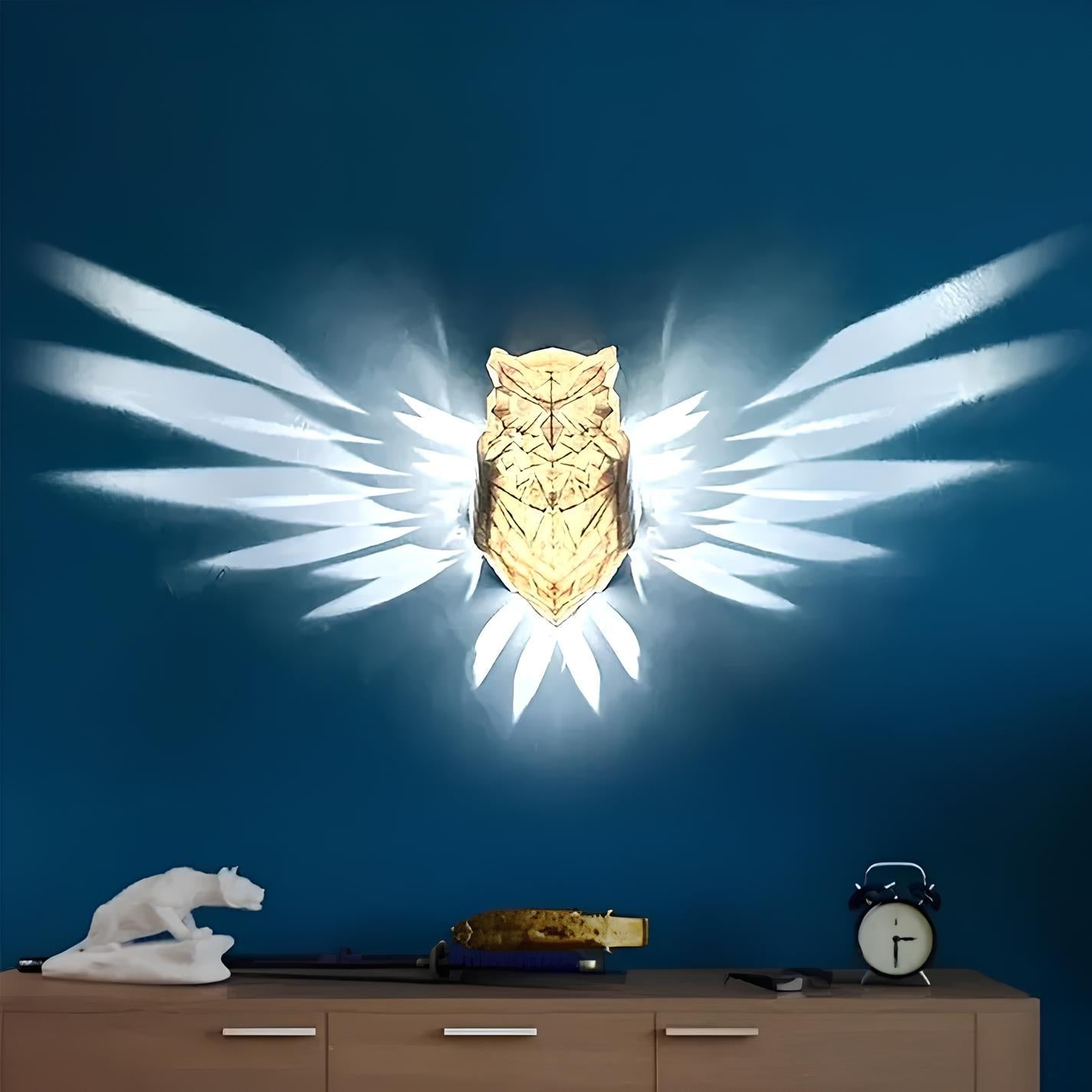 Illuminated Wings Wall Light - LumaWings