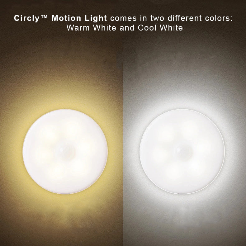 Circly Rechargeable LED Lamp – Handy Lighting with Motion Sensor
