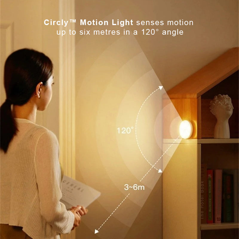 Circly Rechargeable LED Lamp – Handy Lighting with Motion Sensor
