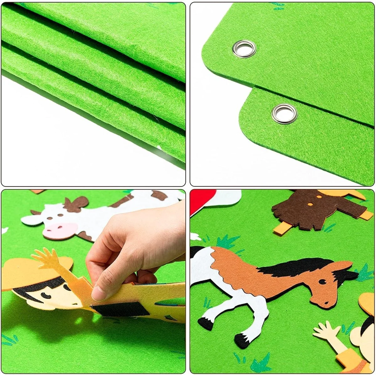 Animal Kingdom Educational Play Wall - Creative and Educational