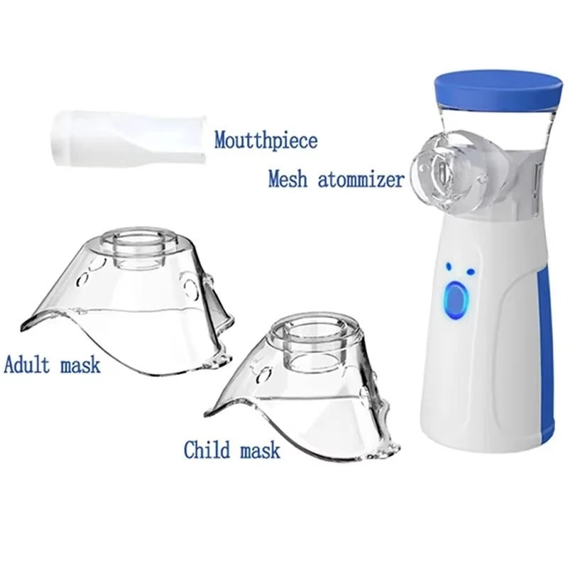 Portable Mini Mesh Nebuliser for Adults and Children