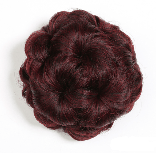 Flower-shaped Hair Clip with Hair Extension – Fiora
