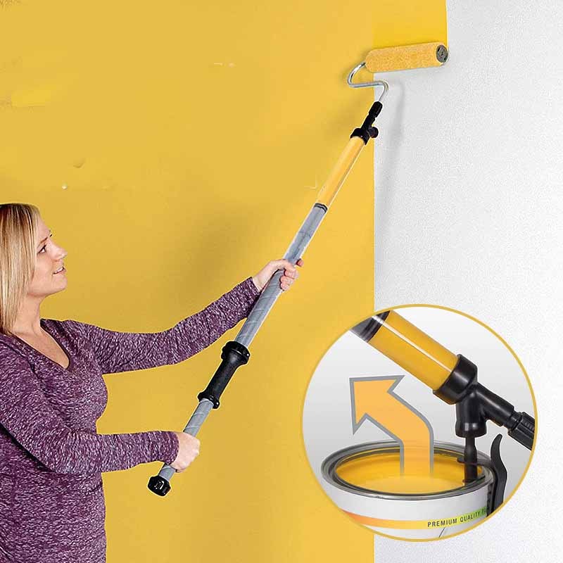 EasyRoll Paint Roller with Telescopic Handle - Simple and Efficient Painting