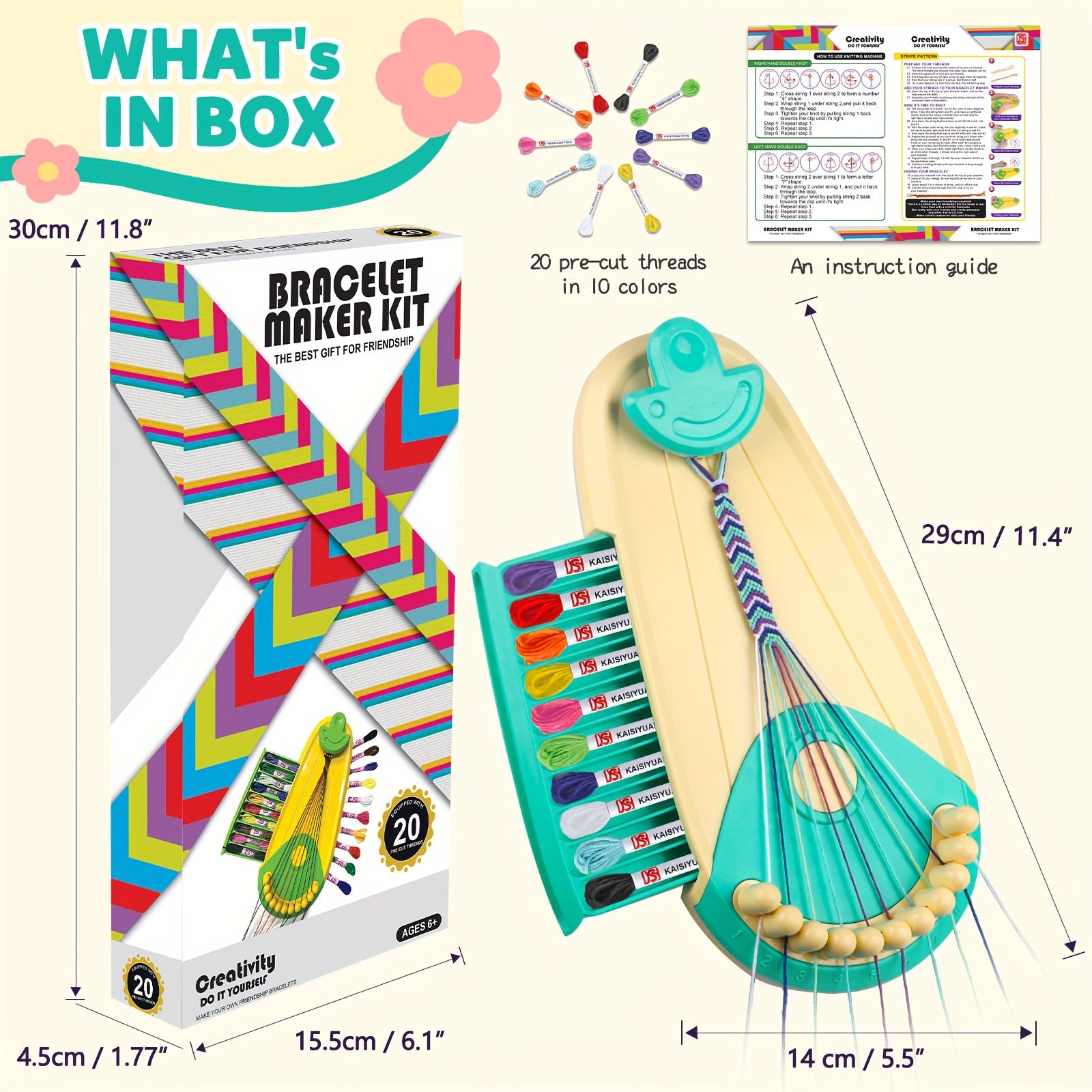 Creative Friendship Bracelet Maker – For Unforgettable Moments of Togetherness