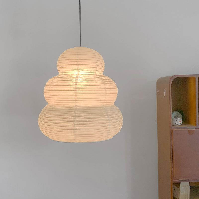 Rice Paper Pendant Lamp - Modern Design