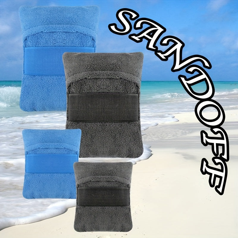 Beach Sand Removal Bag – Quick Sand Removal with Elastic Band for Beach and Holidays