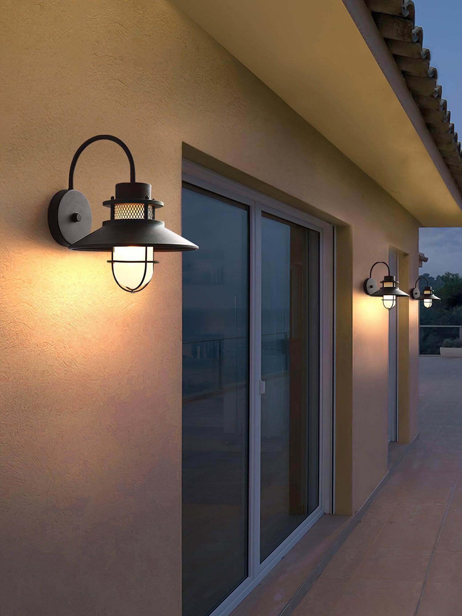 Industrial Outdoor Wall Light - Weatherproof