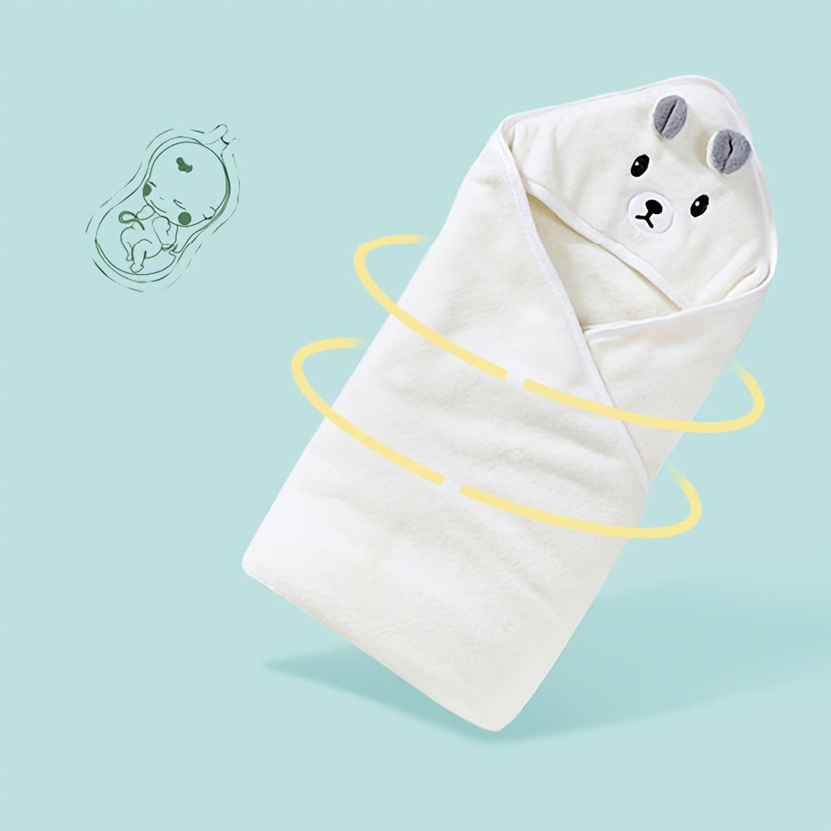 Cute Children's Bath Towel - For Bathtime Fun with a Cuddly Hood