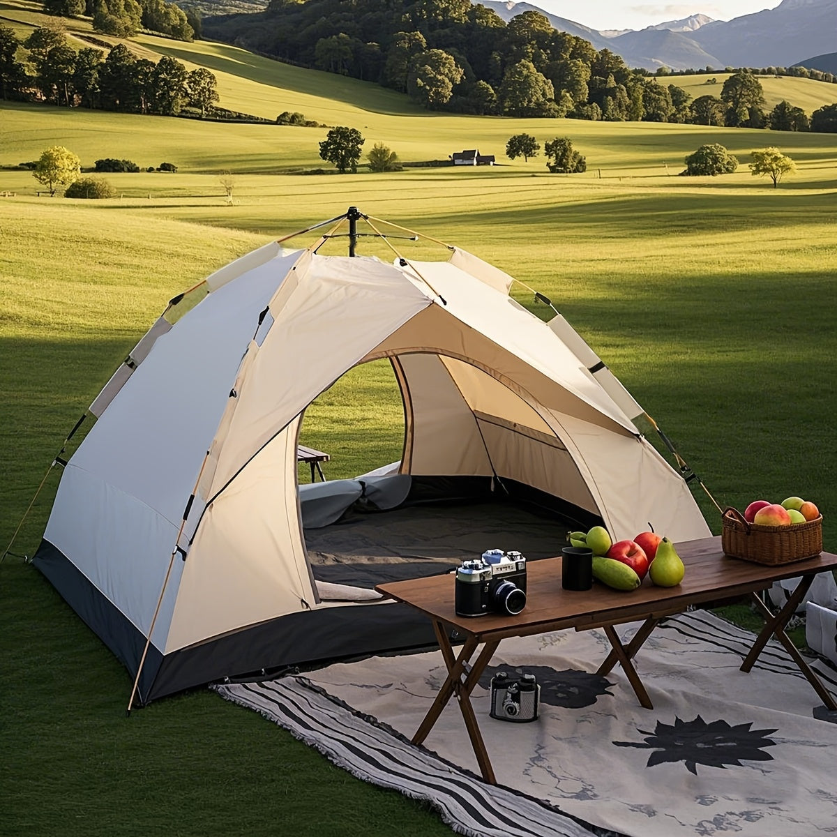 QuickCamp Folding Tent – Comfort and Protection for Every Outdoor Trip
