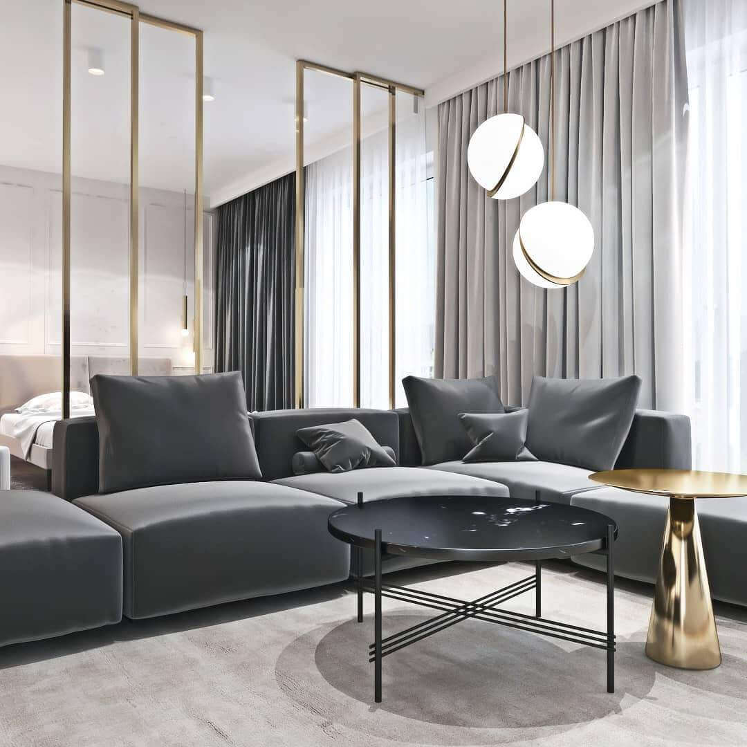 Half Moon Pendant Light - LED Pendant Light