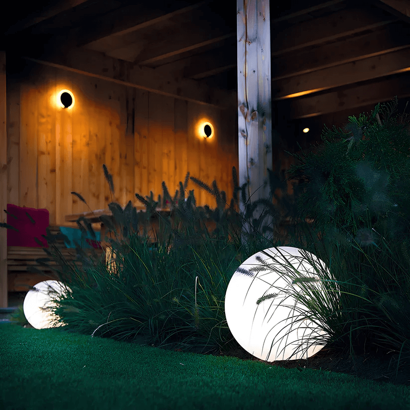 Solar-Powered Globe Garden Light
