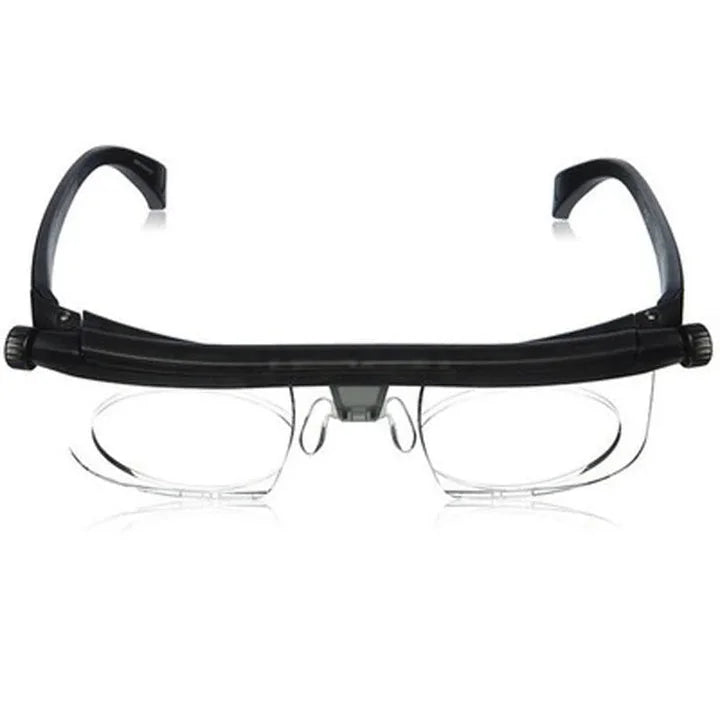Adjustable Focus Glasses for Near and Distant Vision