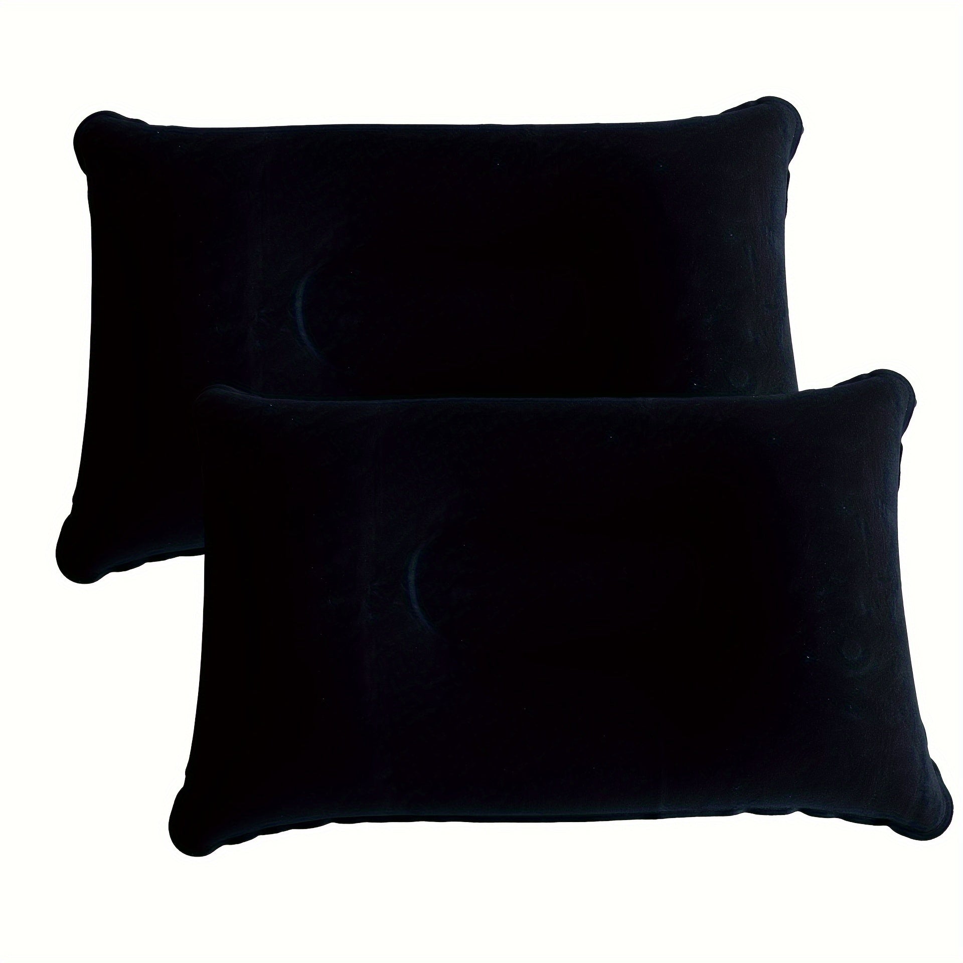 Inflatable Cushions for Camping and Travel - Set of 2 Soft, Portable Cushions