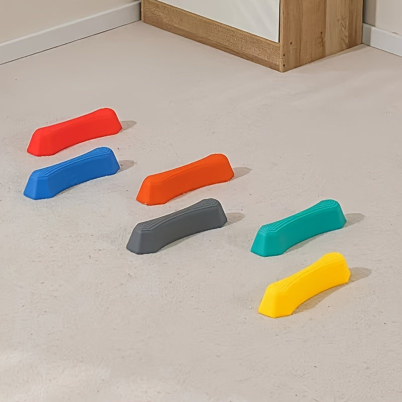 Educational Balance Blocks Set for Children – Colourful Stepping Stones for Indoor and Outdoor Use