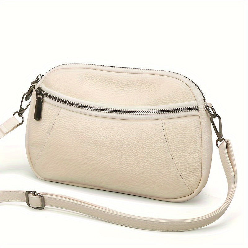 Classic Chic Leather Crossbody – Timeless and Functional