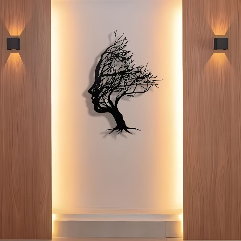 Boom Branch Woman Face Decoration - Elegance and Art in Your Interior