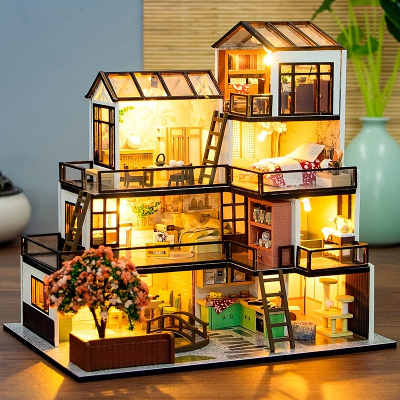 Lightnest Miniature House - Creative Building Fun for Every Hobbyist