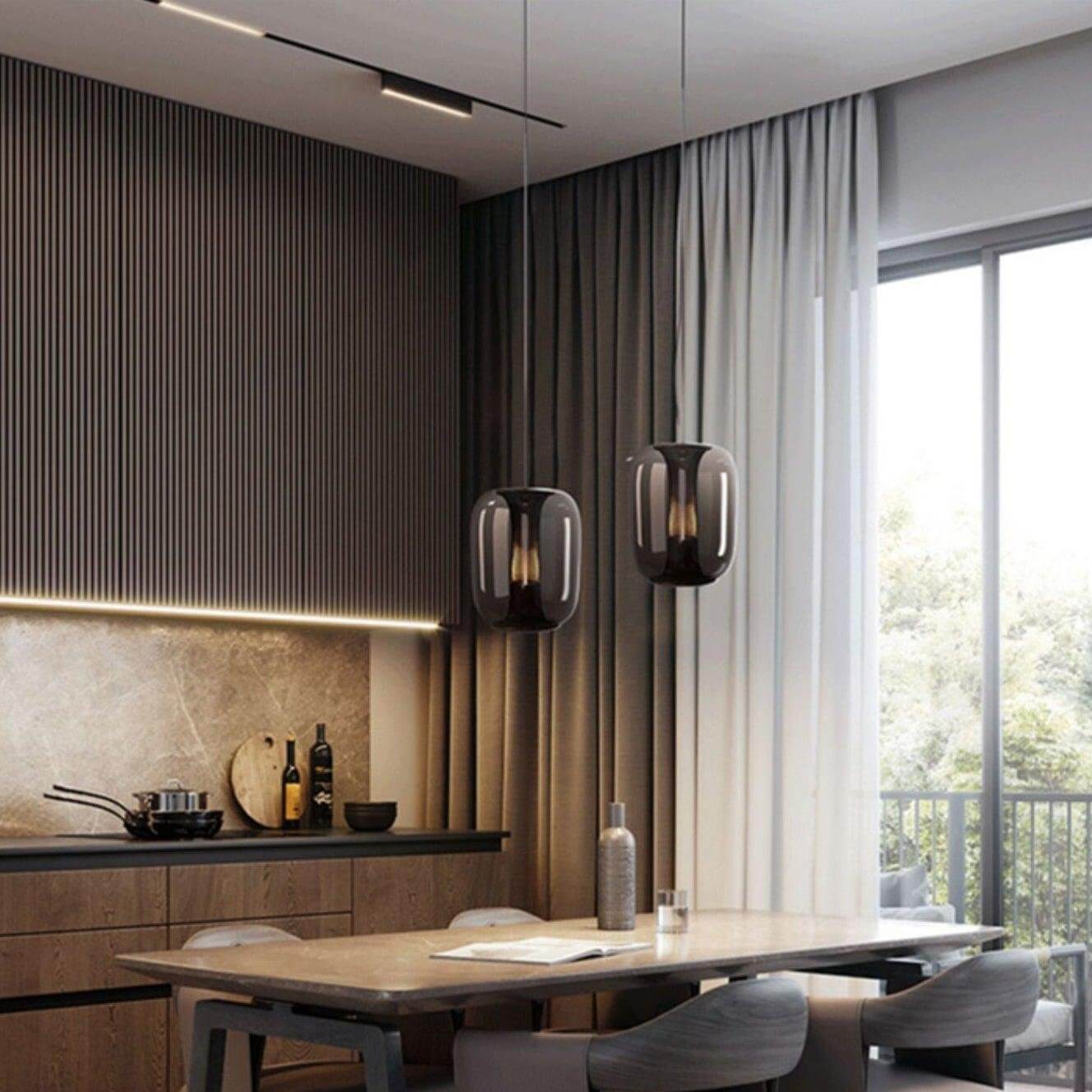 Modern Glass Pendant Lamp - Stylish & Atmospheric