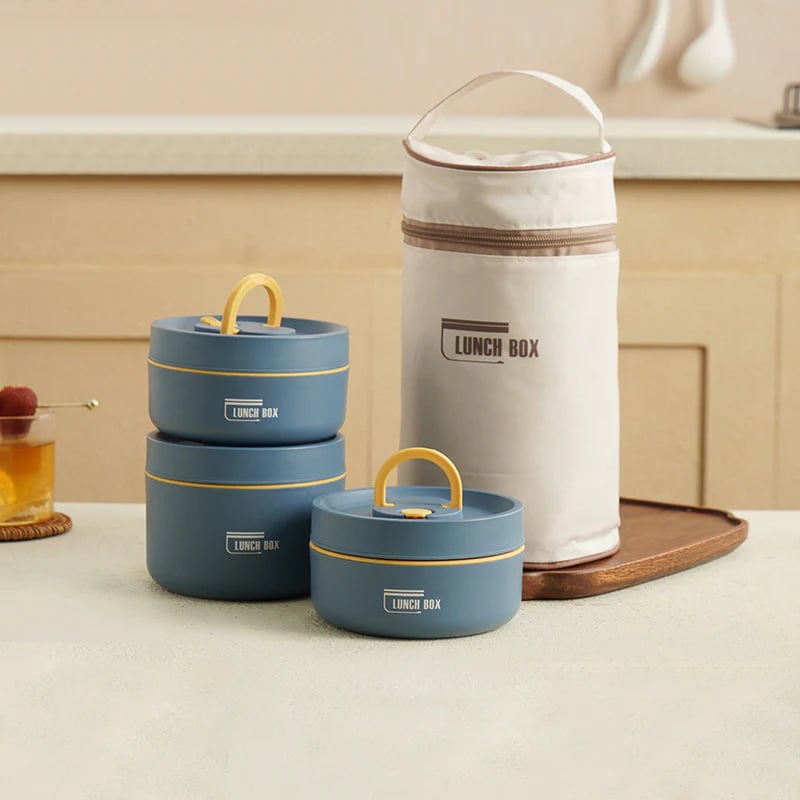 HeatKeeper Pro Lunch Box | Leak-proof stainless steel food container for hot and cold meals