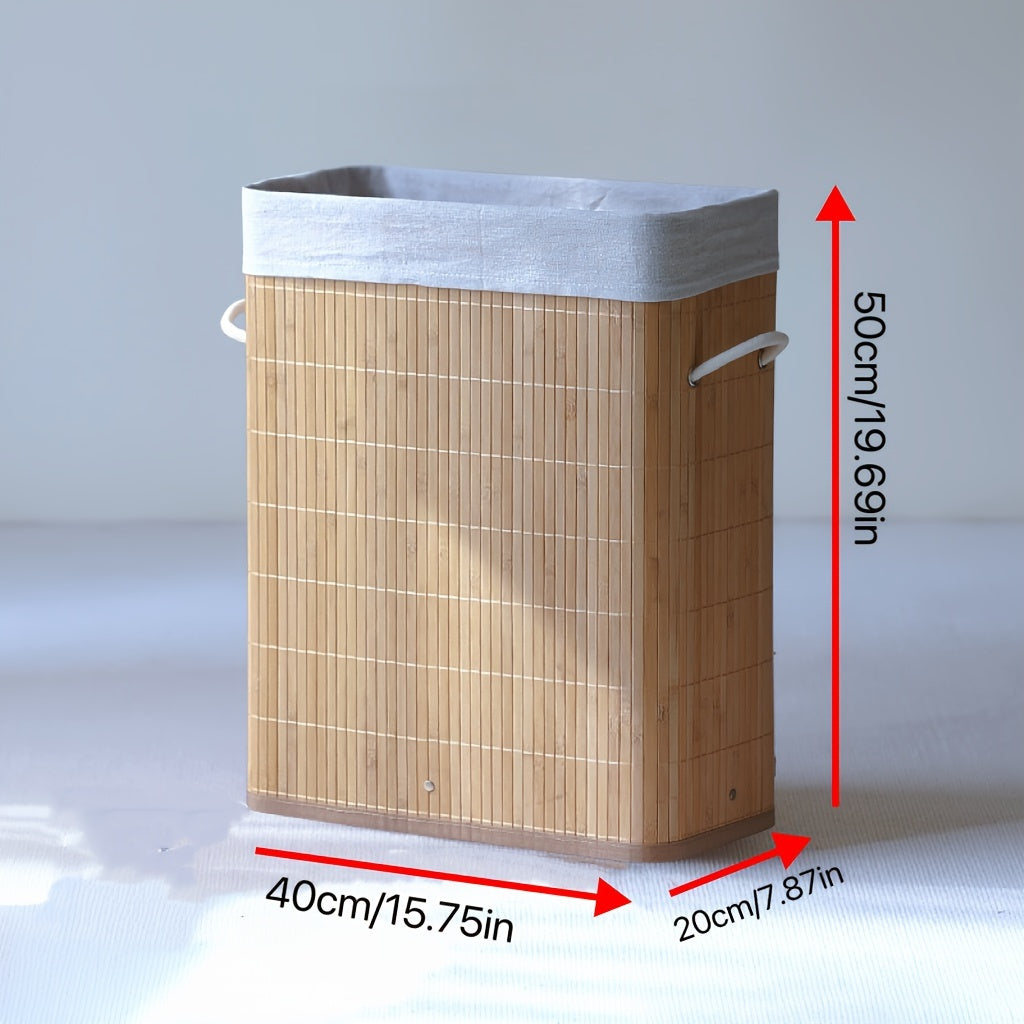 Bamboo Woven Storage Basket - Sustainable and Practical for Every Room