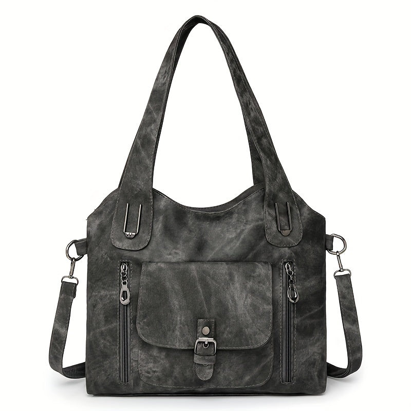 Vintage Chic Shoulder Bag – Practical and Elegant