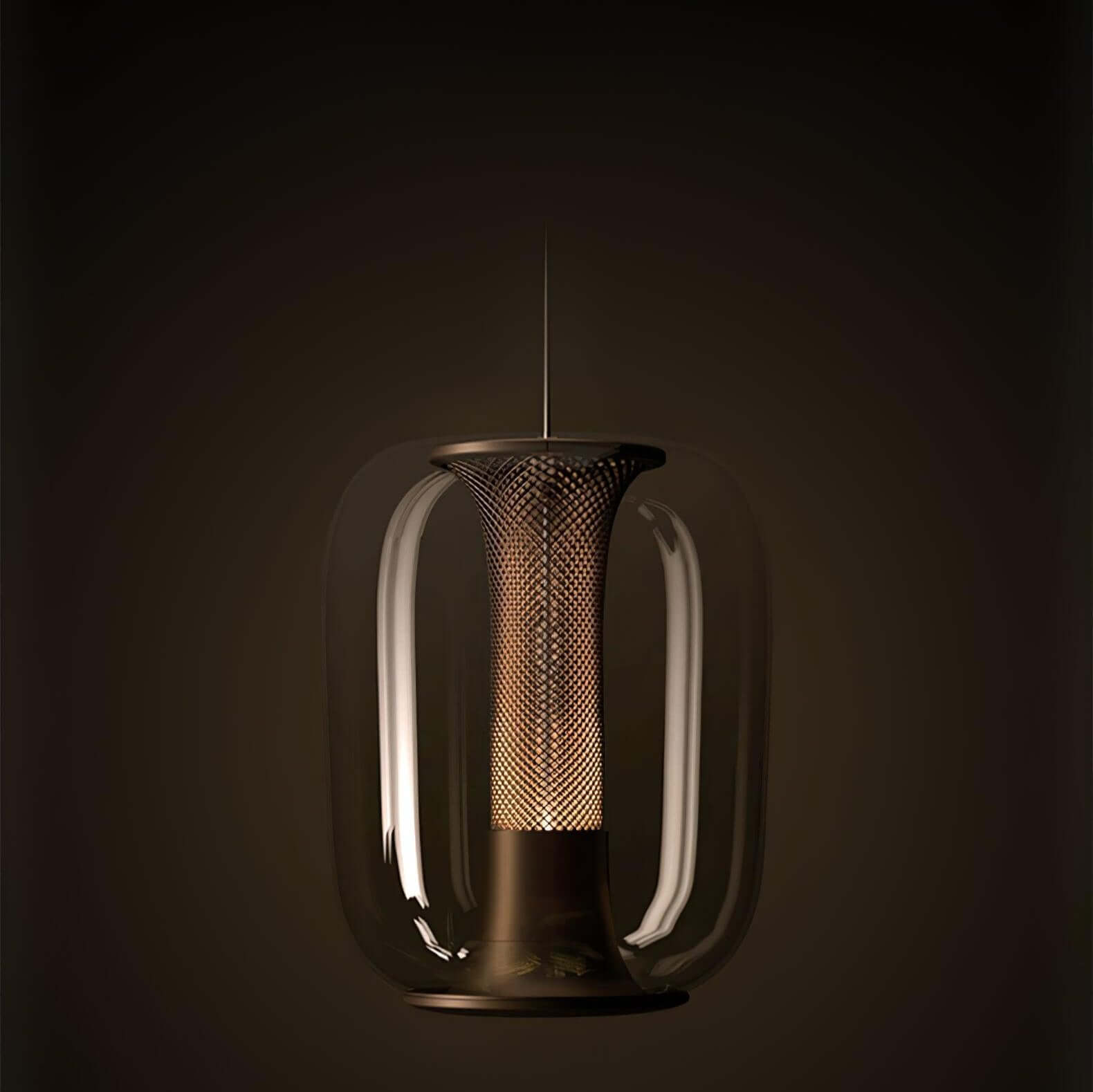 Modern Glass Pendant Lamp - Stylish & Atmospheric