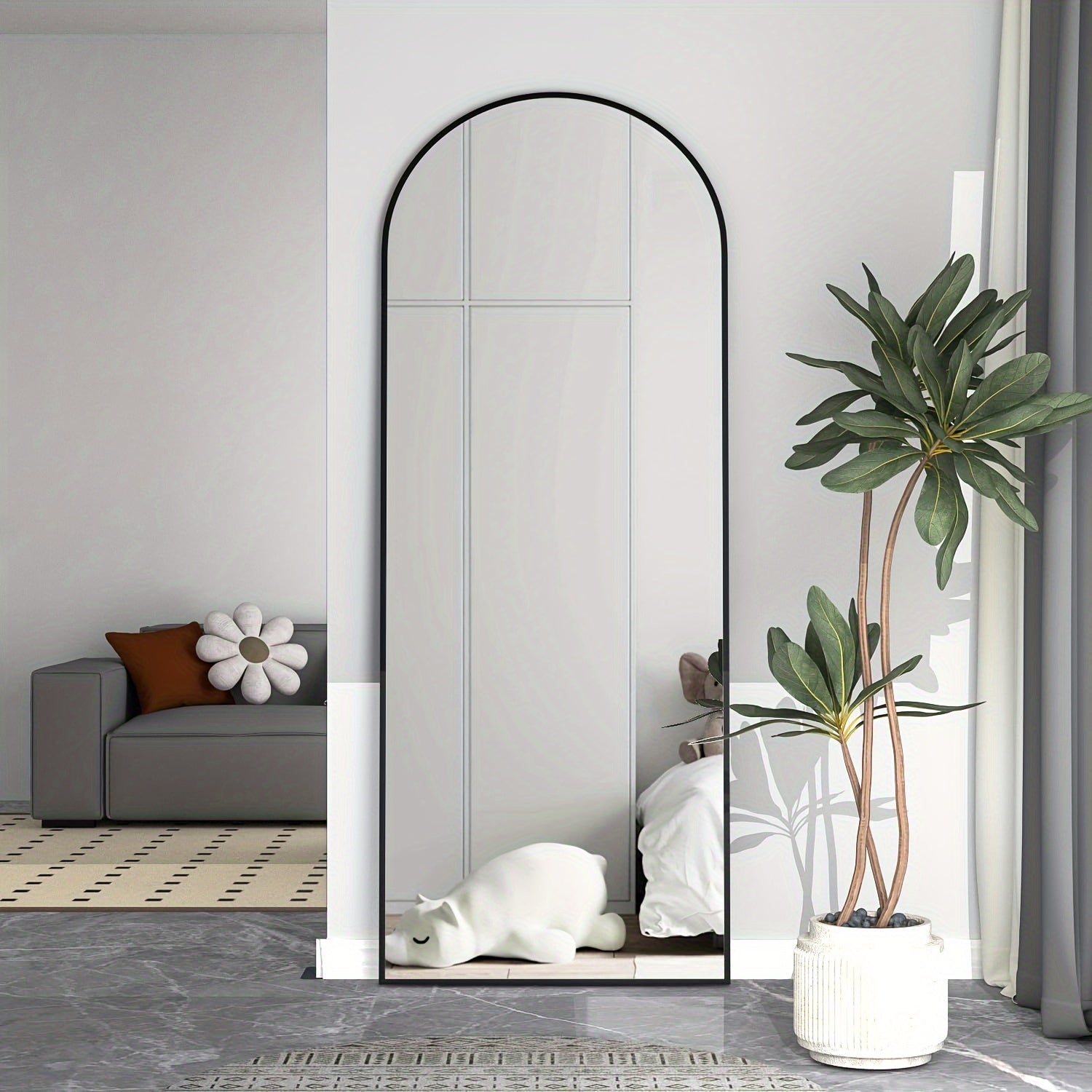 Curved Full Length Mirror – Stylish and Functional